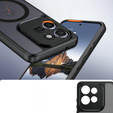 Case for Motorola Edge 50 Neo / ThinkPhone 25, for MagSafe, ERBORD Matt Case, black