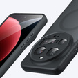 Case for Xiaomi 15 Ultra, for MagSafe, ERBORD Matt Case, black
