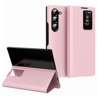Flip case for Samsung Z Fold6 5G, Smart View Wallet, pink