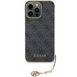 Guess 4G Charms case with charm for iPhone 15 Pro