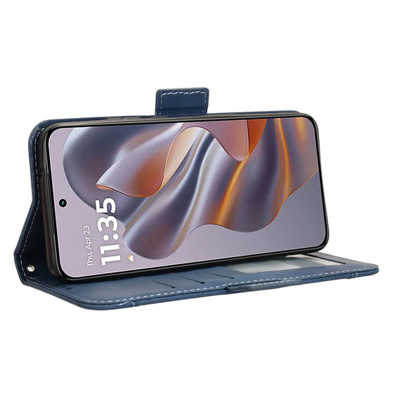 Flip case for Motorola Edge 50 Neo / Motorola ThinkPhone 25, Card Slot, dark blue