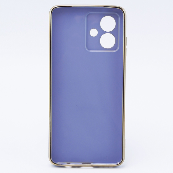 Case for Motorola Moto G54 5G, Glamour CamShield, blue
