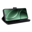 Crossbody Leather Wallet flip case for Xiaomi Poco F7 Pro / F7 Ultra, black