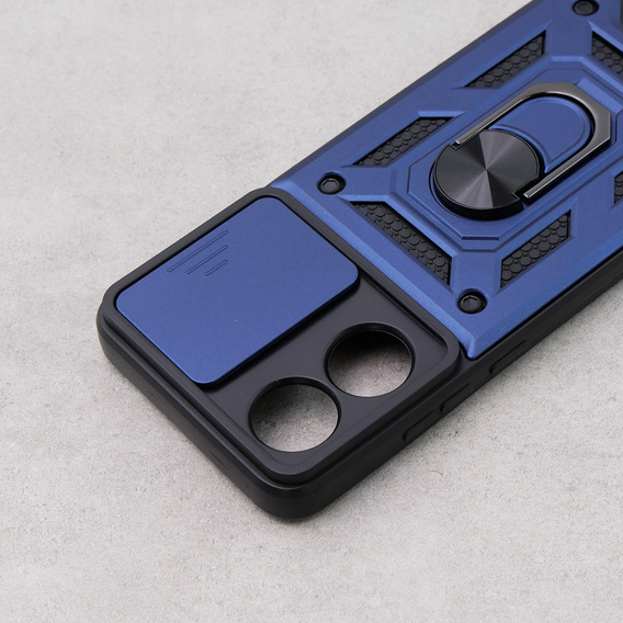 Case for Oppo A78 4G, CamShield Slide, blue