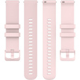 Silicone strap for 18mm do Garmin Vivomove 3S / Vivoactive 4S, Pink