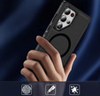 Case with frame for Samsung Galaxy S24 Ultra, for MagSafe, black