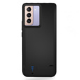 Case with 4800mAh Battery for Samsung Galaxy S22, black