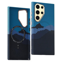MagSafe's Samsung Galaxy S24 Ultra Case, Carbon Fiber, blue / navy