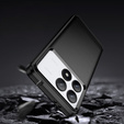 Case for Xiaomi Poco F6 Pro, Carbon, black