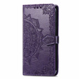 Flip case for Motorola Moto G24 / G24 Power / G04, Mandala, purple