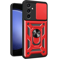 Case for Samsung Galaxy S23 FE, CamShield Slide, red