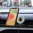 Case for iPhone 12, for MagSafe, ERBORD Matt Case, black + Screen Glass