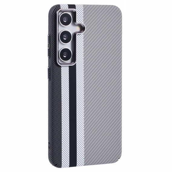 MagSafe's Samsung Galaxy S25+ Plus Case, Carbon Fiber, grey