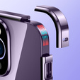 Case for iPhone 14 Pro Max, Magnetic Dual Glass, purple