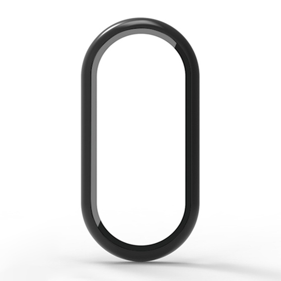 2in1 Case + Tempered Glass for Xiaomi Smart Band 10 / 9 / 8, black