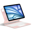 Keyboard Case for iPad Air 13" 2024, Magnetic Keyboard Touchpad, pink