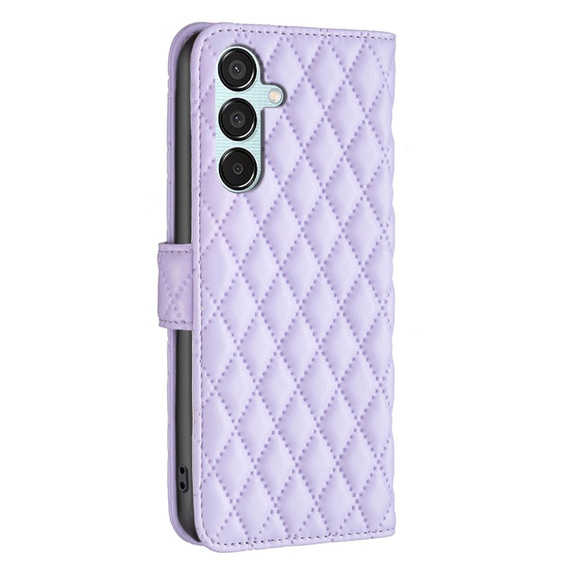 Flip case for Samsung Galaxy M15 5G, Wallet, BINFEN COLOR, purple