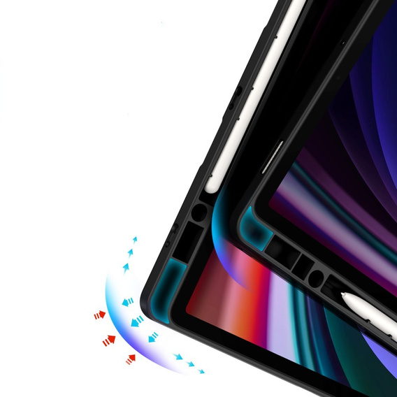 Case for Samsung Galaxy Tab S10+ Plus, Dux Ducis MAGI, black