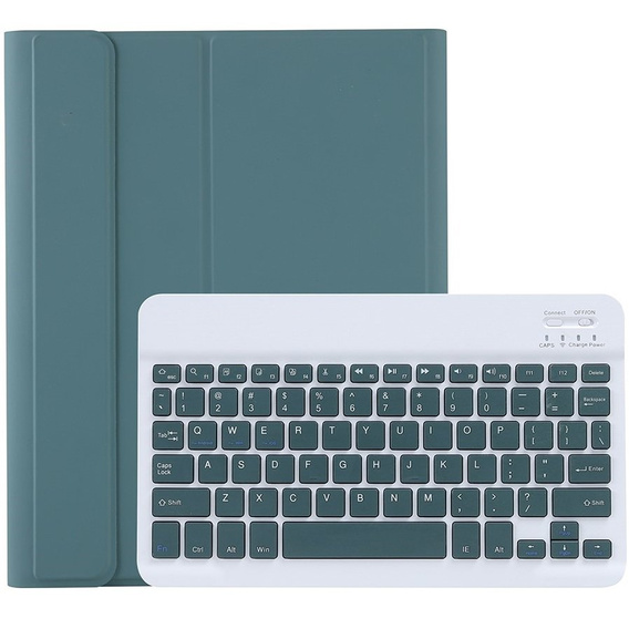 Case + keyboard Lenovo Tab P11 J606F / P11 5G J607Z, dark green
