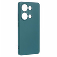 Case for Xiaomi Redmi Note 13 Pro 4G / Xiaomi Redmi Note 14S / Xiaomi Poco M6 Pro 4G, Silicone Lite, dark green
