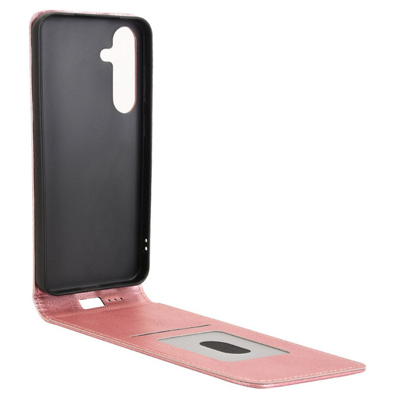 Flip case for Samsung Galaxy S25, Flip, pink
