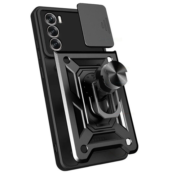 Case for Realme 14X / Realme C75, CamShield Slide, black
