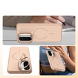 Skin-touch case with MagSafe stand for Samsung Galaxy A57 5G, desert gold