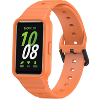 Silicone Strap with Case for Samsung Galaxy Fit 3