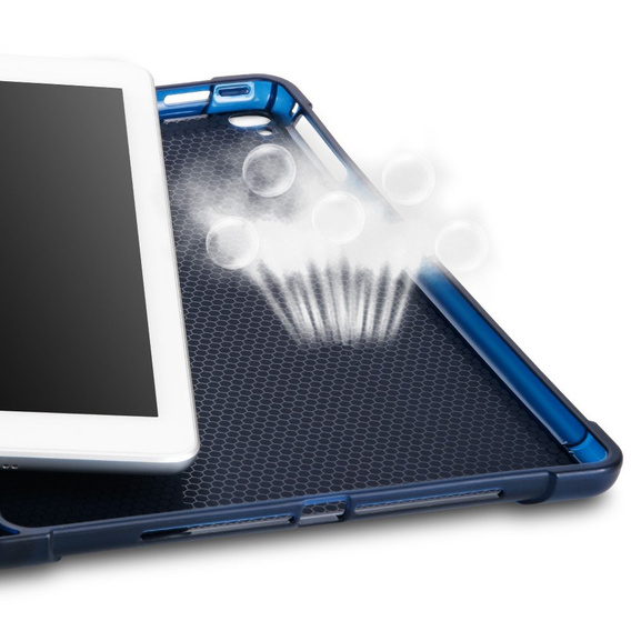 Case for iPad 9.7 2018 / 2017/ Air / Air 2, Smartcase with stylus space, dark blue