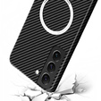 Case for Samsung Galaxy S22 Plus, Magsafe Slim Carbon, black