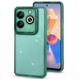 Case for Infinix Hot 40i, Glittery Powder, green