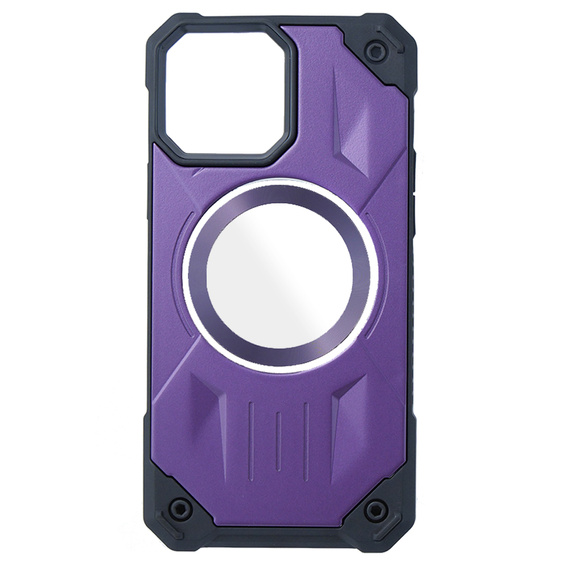 Case for iPhone 12 Pro Max, Heavy Duty, for MagSafe, purple