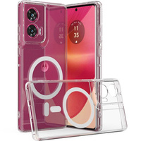 Case for Motorola Edge 50 Fusion, Fusion Hybrid, for MagSafe, transparent