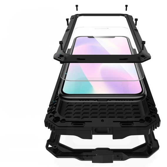 Armored case for iPhone 11, R-JUST, black