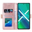 Flip case for Samsung Galaxy S20 FE/5G, Wallet Pocket Zipper Lace, pink