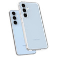 Spigen case for Samsung Galaxy S24 FE, Ultra Hybrid, transparent + 9H Tempered Glass