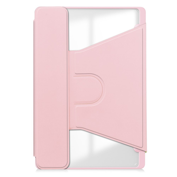 Keyboard case for Samsung Galaxy Tab S6 Lite 2024 / 2022 / 2020, Rotary 360° Leather, pink rose gold