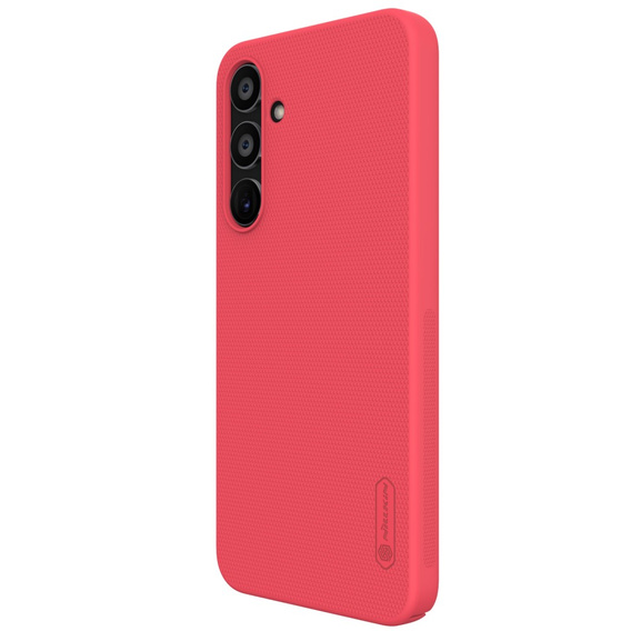NILLKIN Case for Samsung Galaxy A35 5G, Super Frosted Shield Case, red