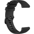 Silicone Universal Strap 20mm, Black