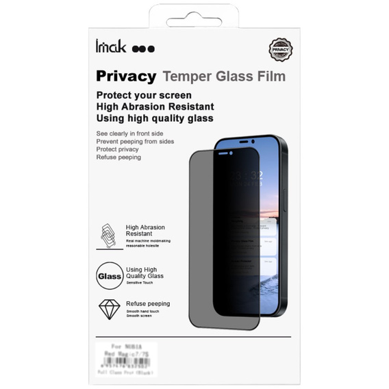 IMAK Privacy Tempered Glass for Samsung Galaxy S24 Ultra