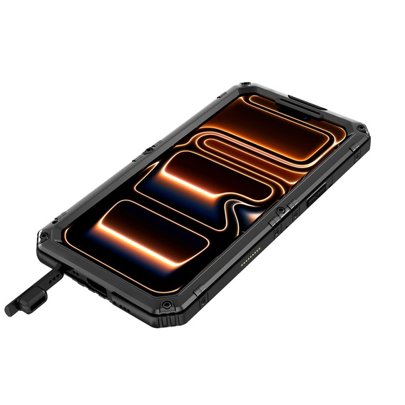 IP68 waterproof case for iPhone 17 Pro Max, black