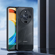 DuxDucis case for Honor Magic 6 Lite 5G, Aimo case, transparent / black
