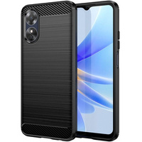 Case for Oppo A17, Carbon, black