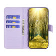 Flip case for Samsung Galaxy A15, Wallet, BINFEN COLOR, purple