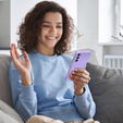Case for Samsung Galaxy M15 5G, Silicone Lite, purple