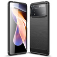 Case for Xiaomi Poco X4 Pro 5G, Carbon, black