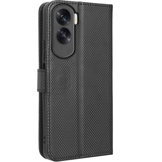 Flip case for Honor 90 Lite 5G, Wallet Smart Magnet, black
