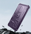 Armored case for Samsung Galaxy S24 FE, Dexnor Full Body (Two Frames), purple