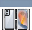 Case for Motorola Edge 50 Fusion 5G, Fusion Hybrid, transparent / black