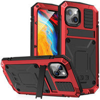 Armored case for iPhone 14, R-JUST, red